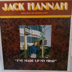 Jack Hanna "I've Made Up My Mind"Vinyl LP  Signed by the artist